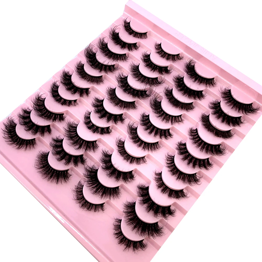 Nowe 20 Par Naturalnych, Gruby – Eyelash Extension For Asian Eyes recenzja i cena