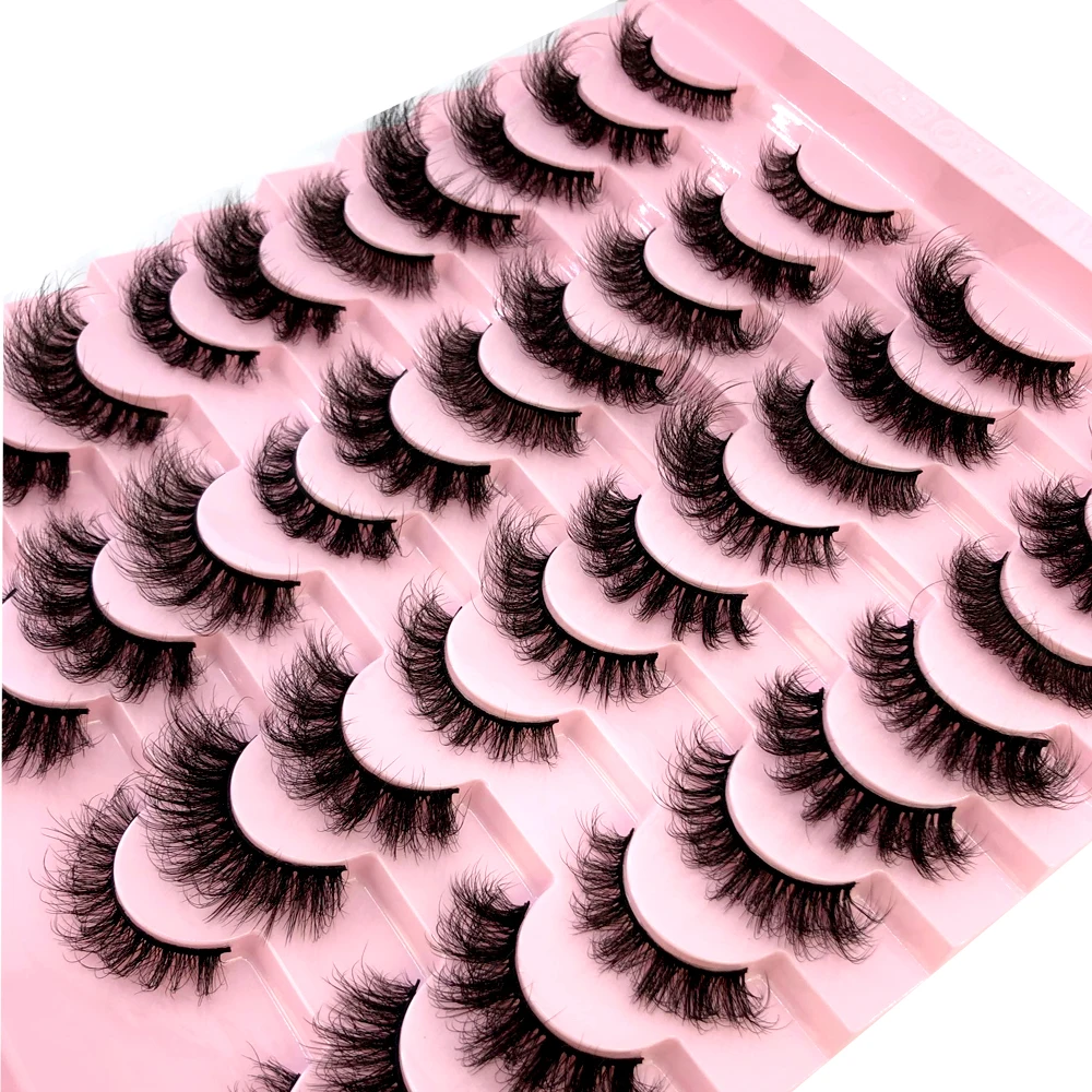 Nowe 20 Par Naturalnych, Gruby – Eyelash Extension For Asian Eyes recenzja i cena