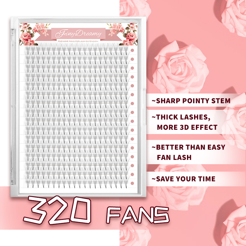 FinyDreamy 4D/5D/6D/7D Premade – Eyelash Extension Russian recenzja i cena