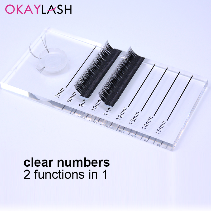 Przezroczysta kryształowa tabl – Eyelash Extension London recenzja i cena