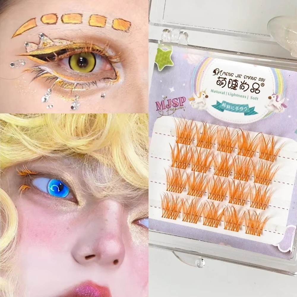Kolorowe sztuczne rzęsy o natu – Eyelash Extension Look recenzja i cena